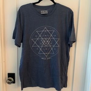 Spiritual Gangster Mens Tee Large